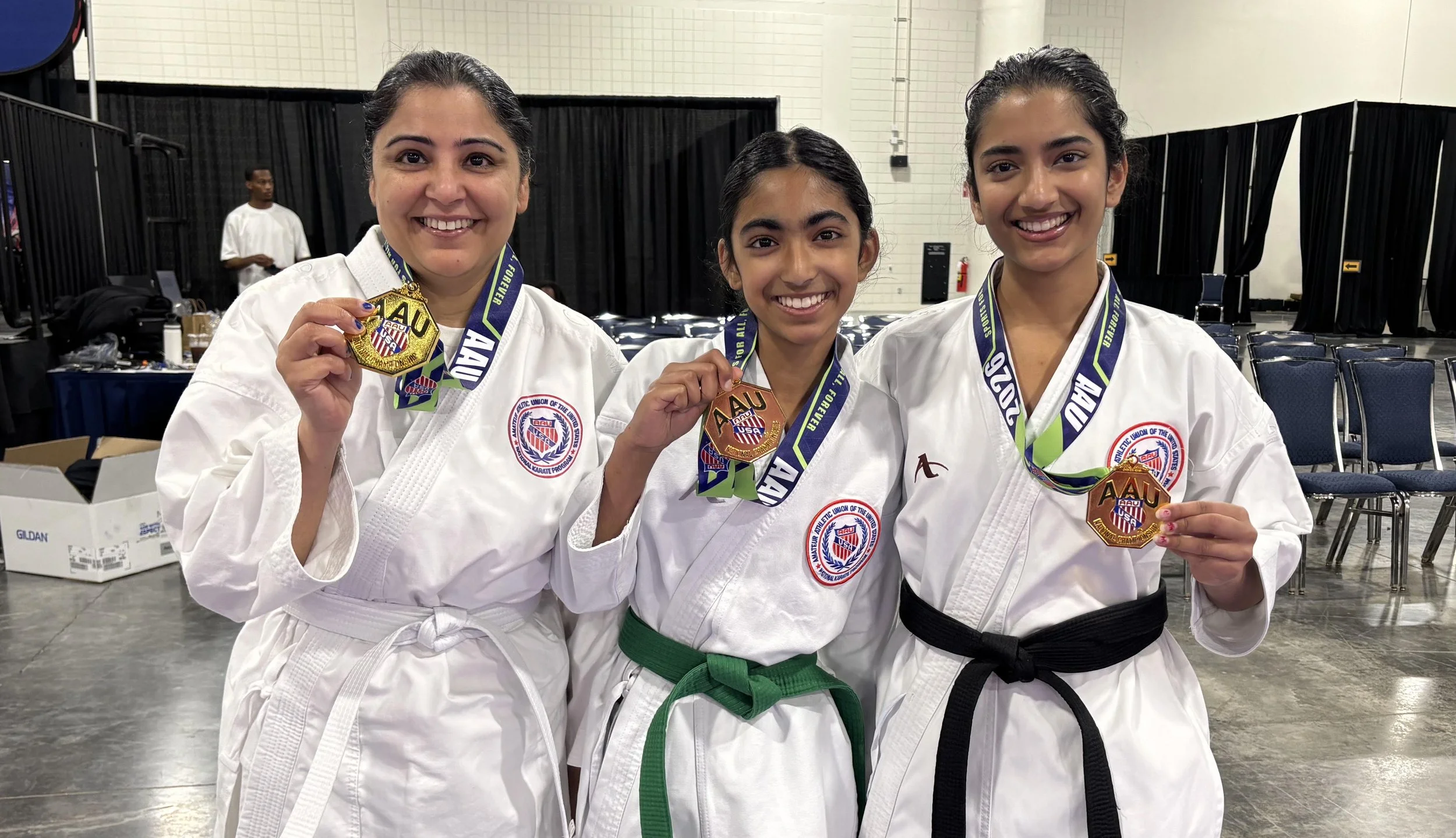 Santhosh Family Team Kata National Champions