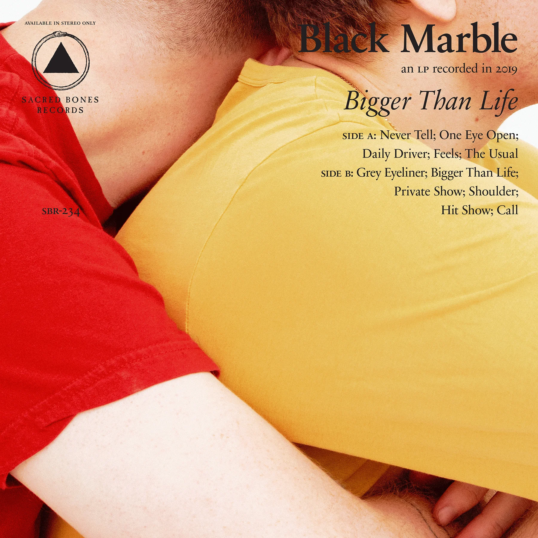 Black Marble | One Eye Open (Single)