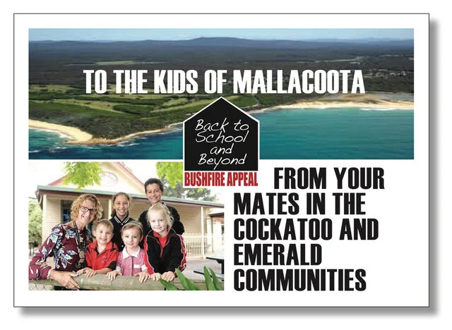 Back to School and Beyond Bushfire Appeal