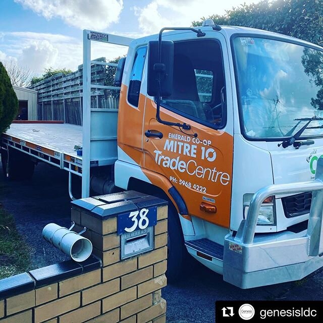 More than happy to help out the @genesisldc crew with their lend a hand project on the weekend! 
#Repost @genesisldc
・・・
GENESIS LANDSCAPES huge shout out to @emeraldmitre10 for the generosity with the supply of all the timber we needed for this week