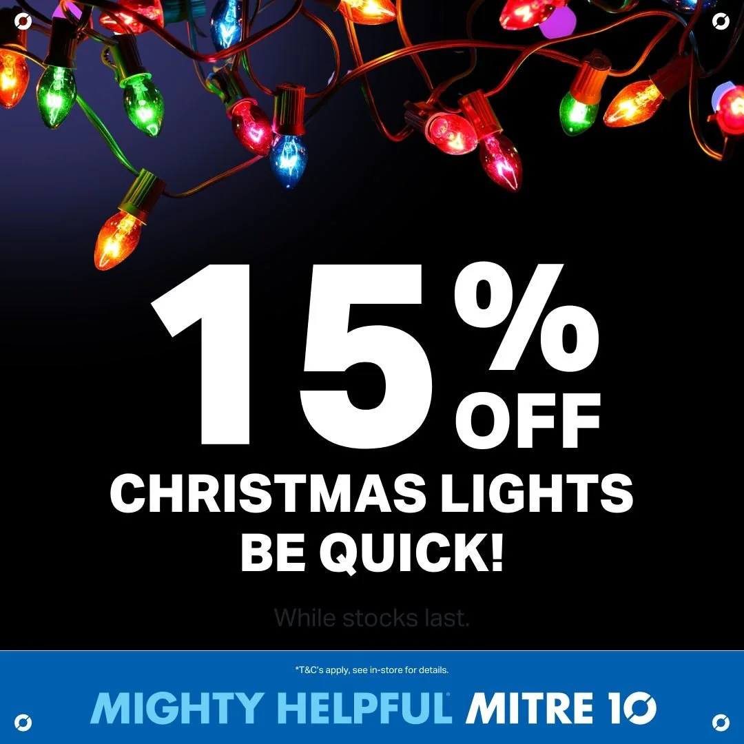 Your future: Twinkly. ✨
Your lights: 15% OFF 🔥
Your Christmas vibe: Immaculate. 🎄😎

Hurry&mdash;while stocks last!