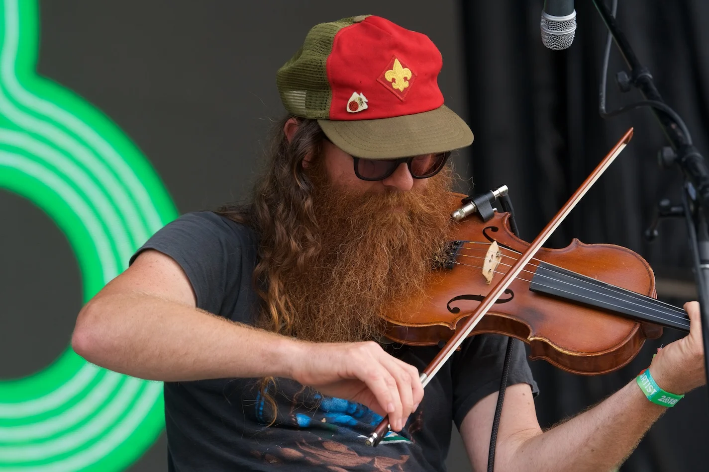 Daniel Foulks of Parker Milsap band performs on What Stage Sunday.jpg