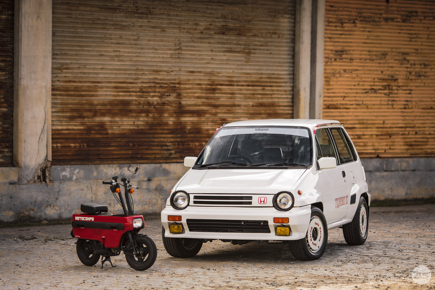 Nippon Imports Honda City Turbo Ii And Motocompo Average Squad