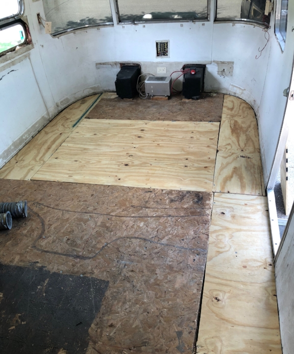 Replacing Rotted Sub Floor In Your Vintage Airstream Trailer Trashin