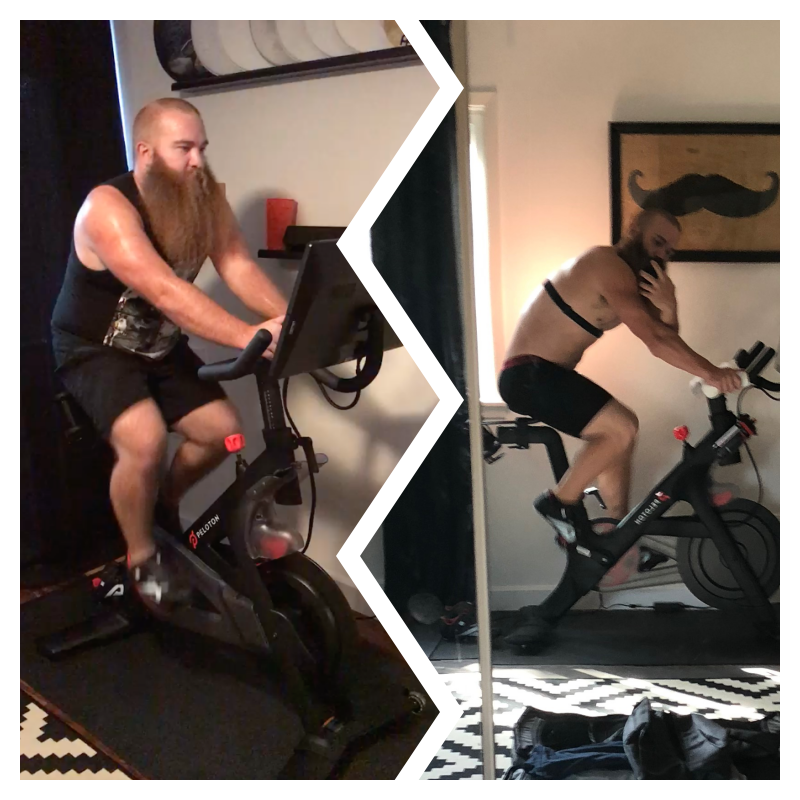 Day 1 vs Today (~4 months, -30lbs)