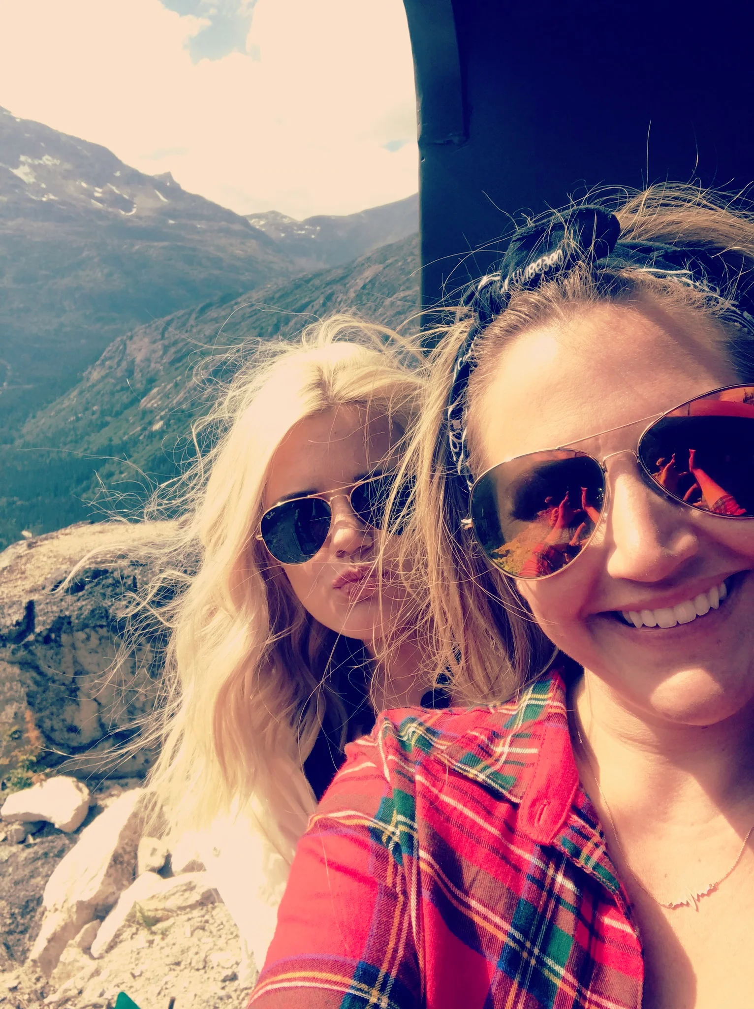 Britt and her sister, Jen.