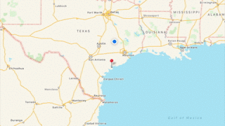 Magnolia Beach, TX is within Lavaca Bay