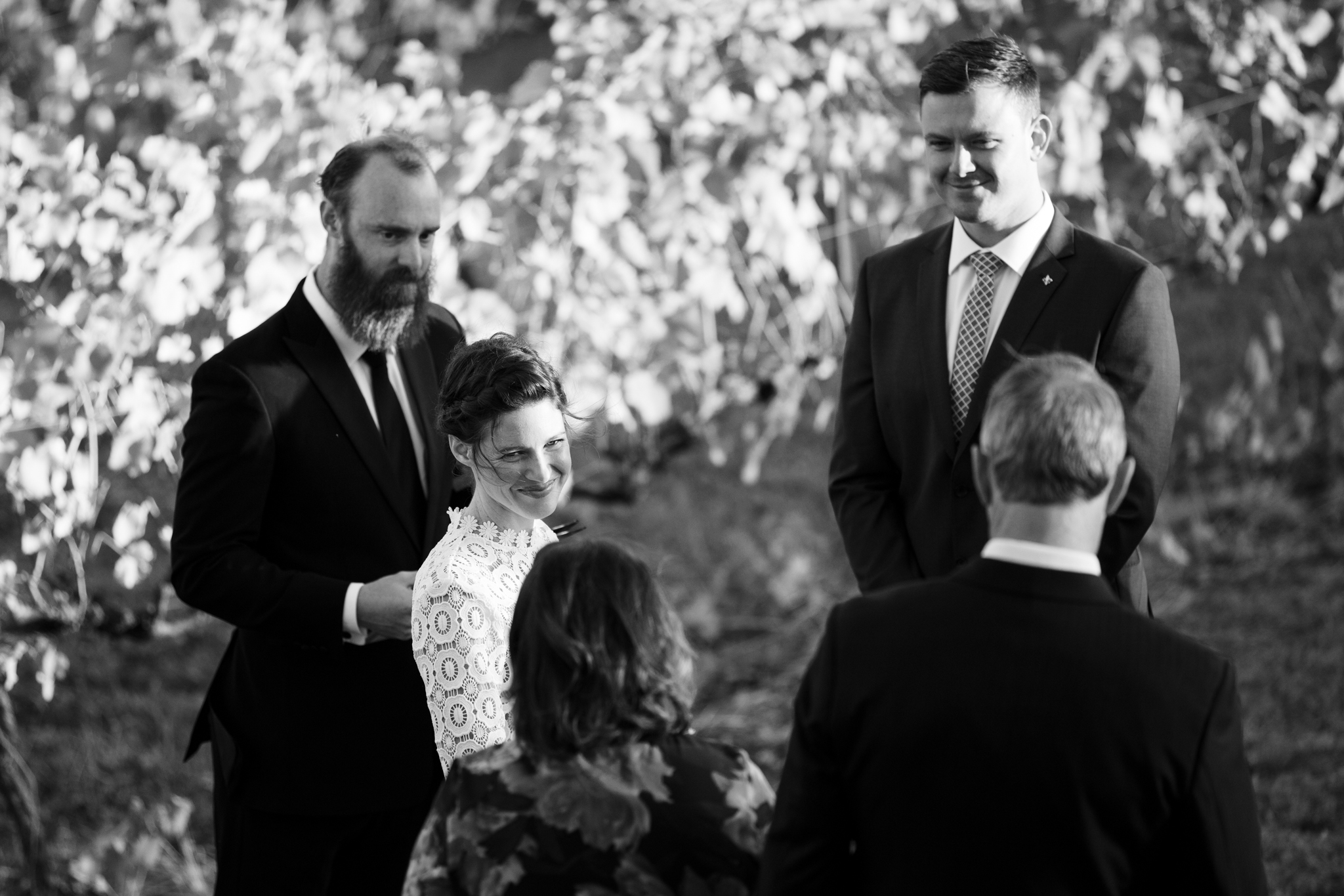 Wedding Borrodell Vineyard