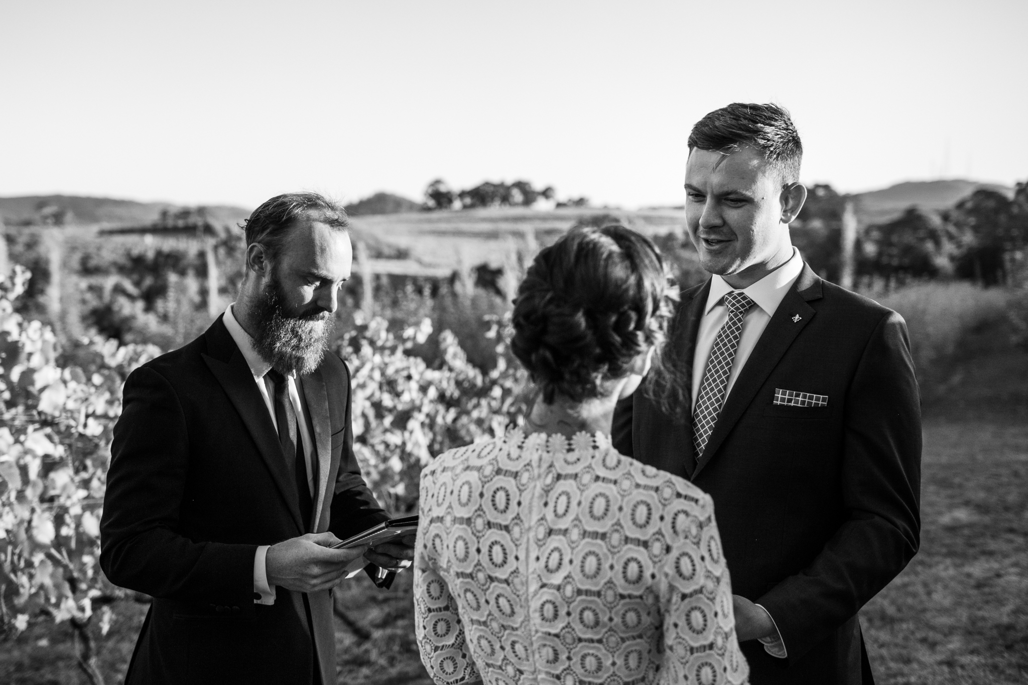 Wedding Borrodell Vineyard