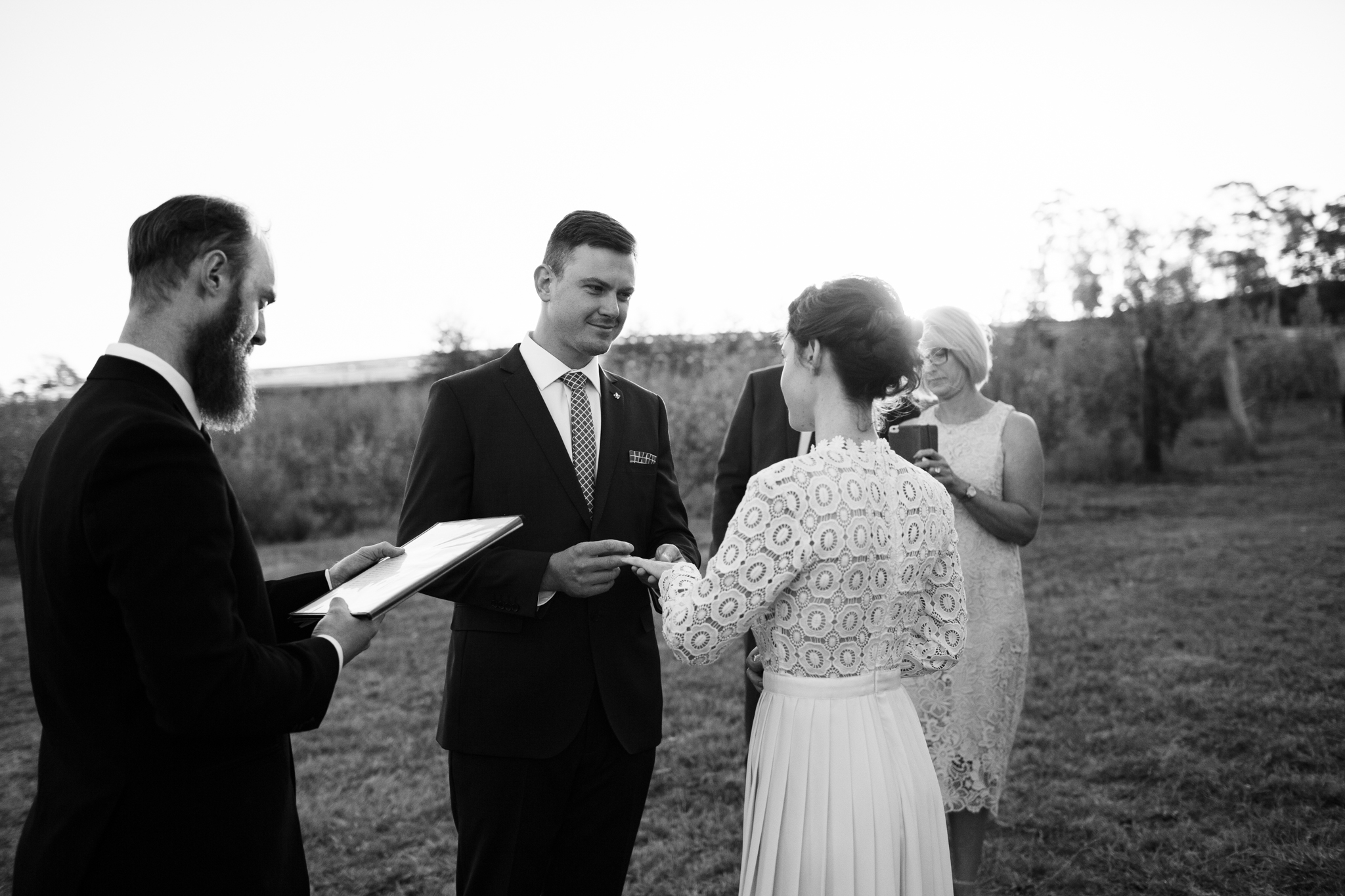 Wedding Borrodell Vineyard