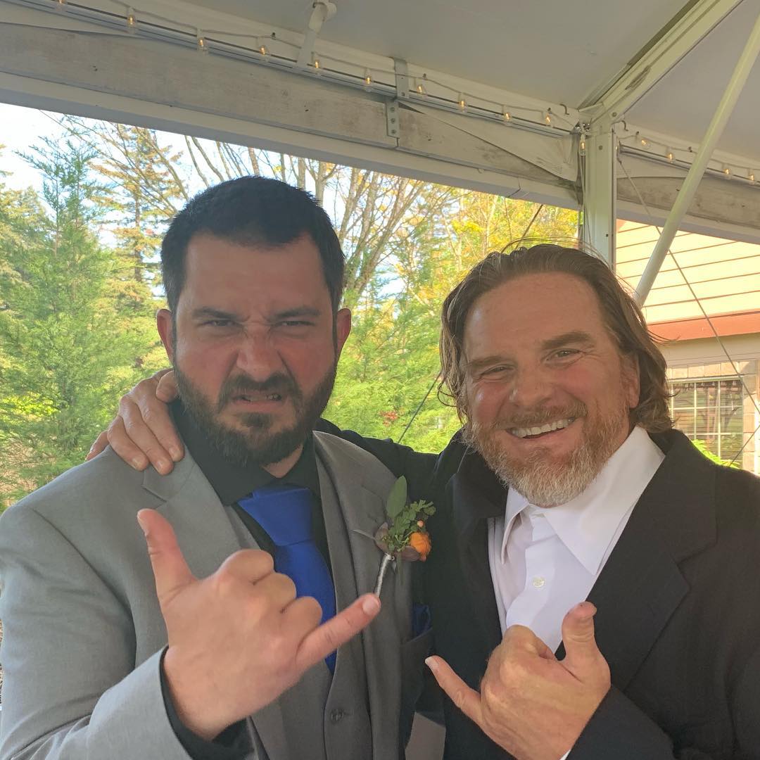 Sean with our Hot Prospect Scout, John Rizzo Naimo