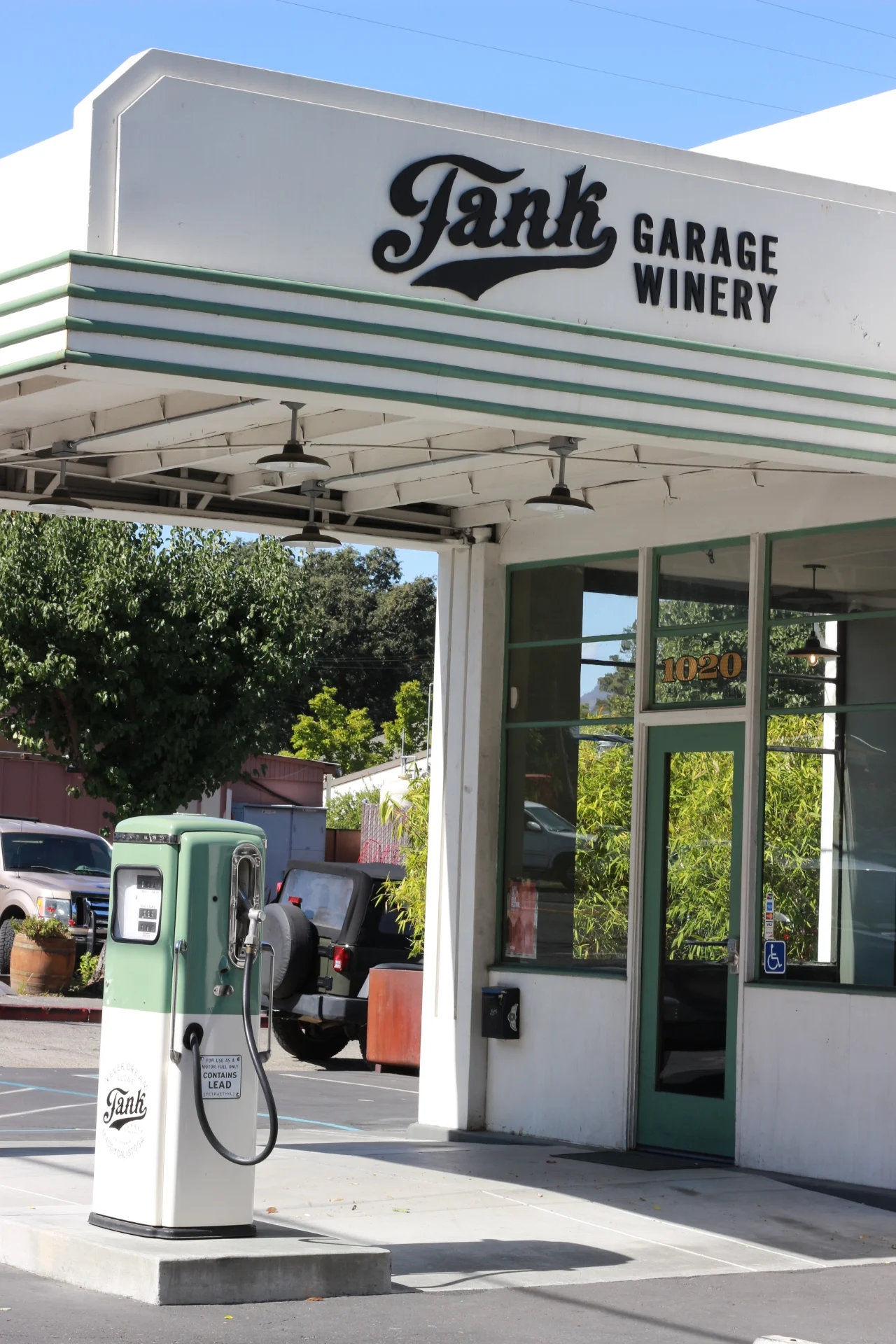 Wine Wednesday: Feature - Fill on Up at Tank Garage Winery