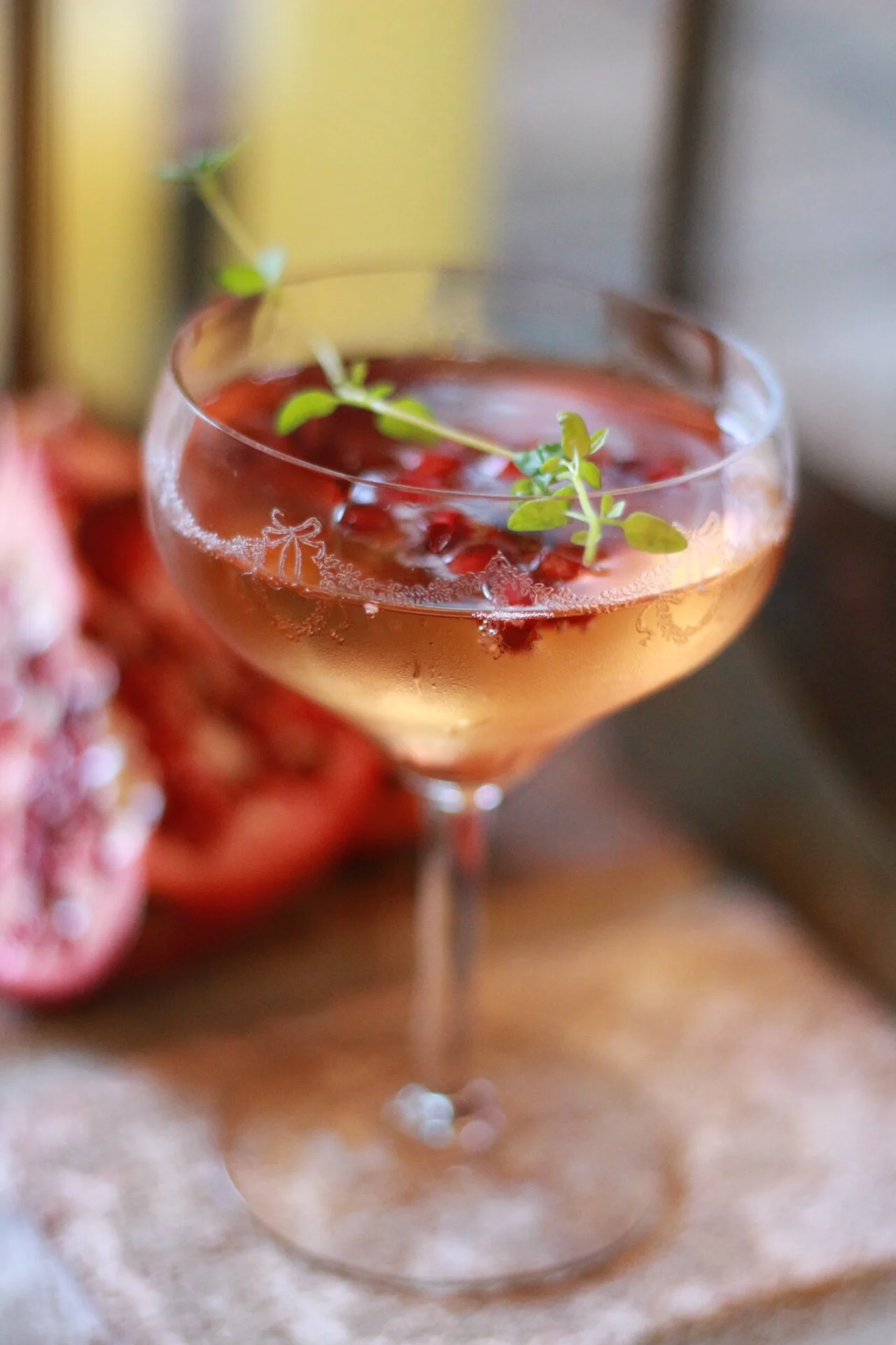 Pomegranate Mimosa