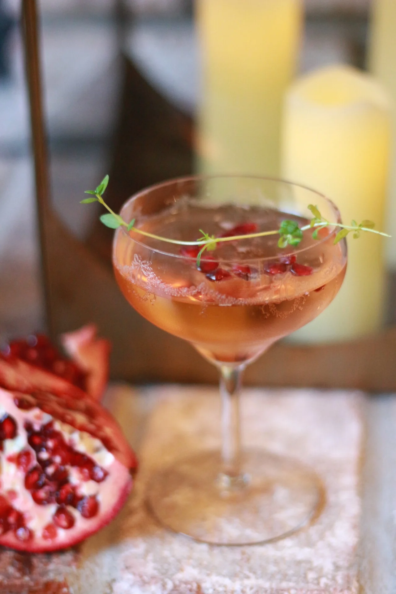 Pomegranate Mimosa