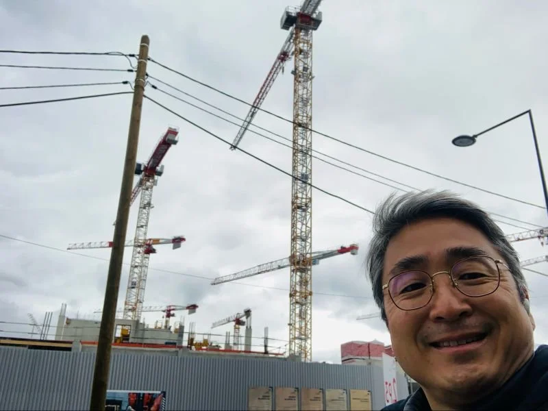 Visiting the Athletes Village for Paris 2024!