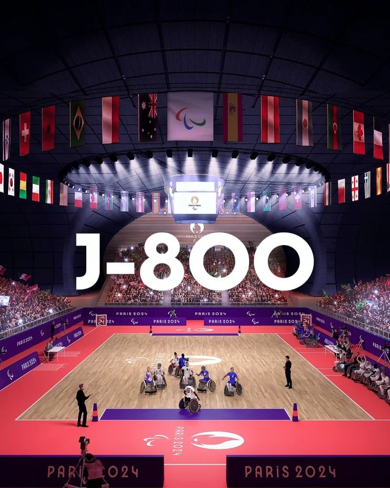 800 days to go before Paralympic Games!