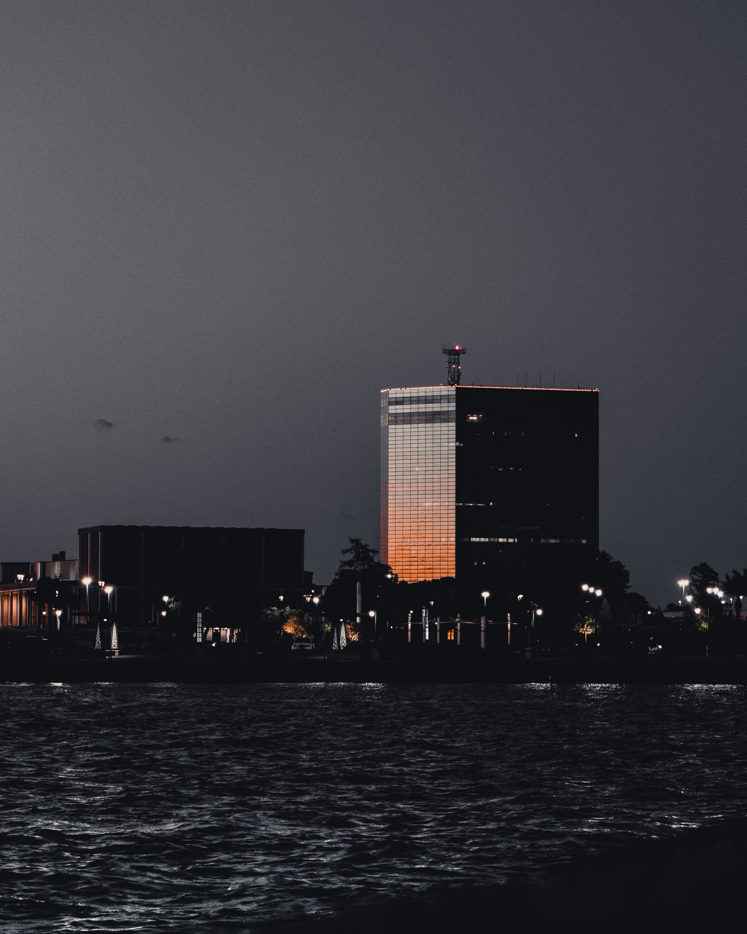 dark waters, dark place.