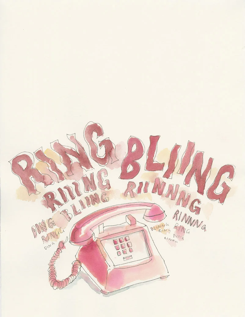 HANGING ON THE TELEPHONE!
