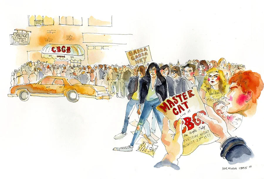 Mastercat at CBGB's