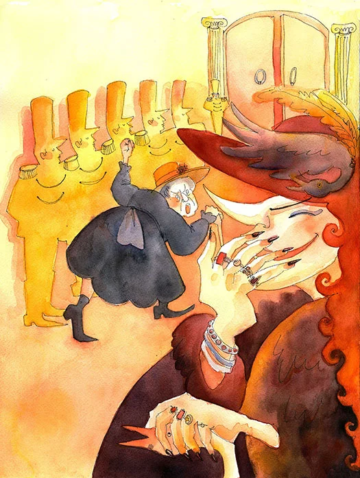 Sophie Cursing the Wicked Witch of the Waste