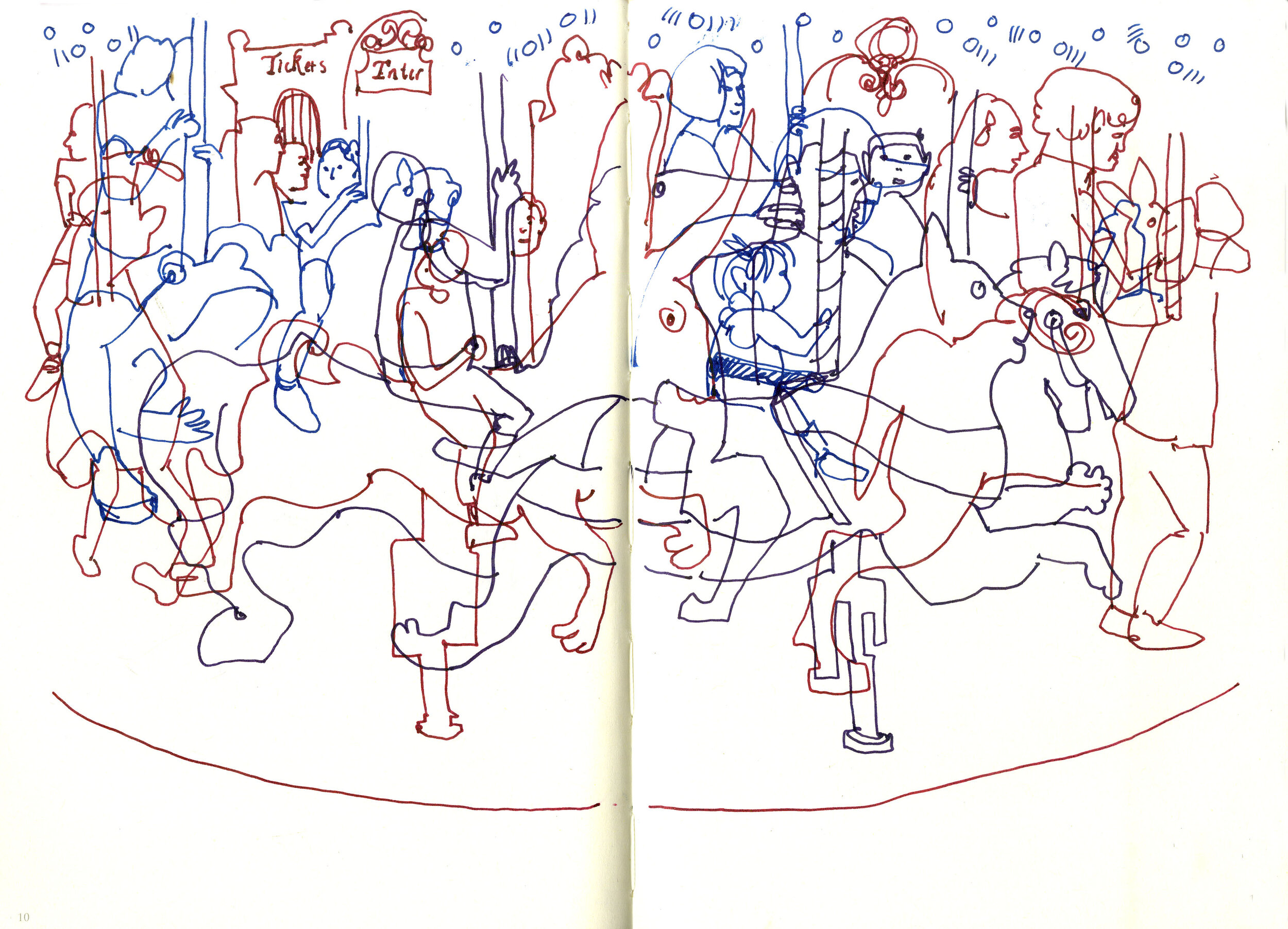 Carousel in Bryant Park