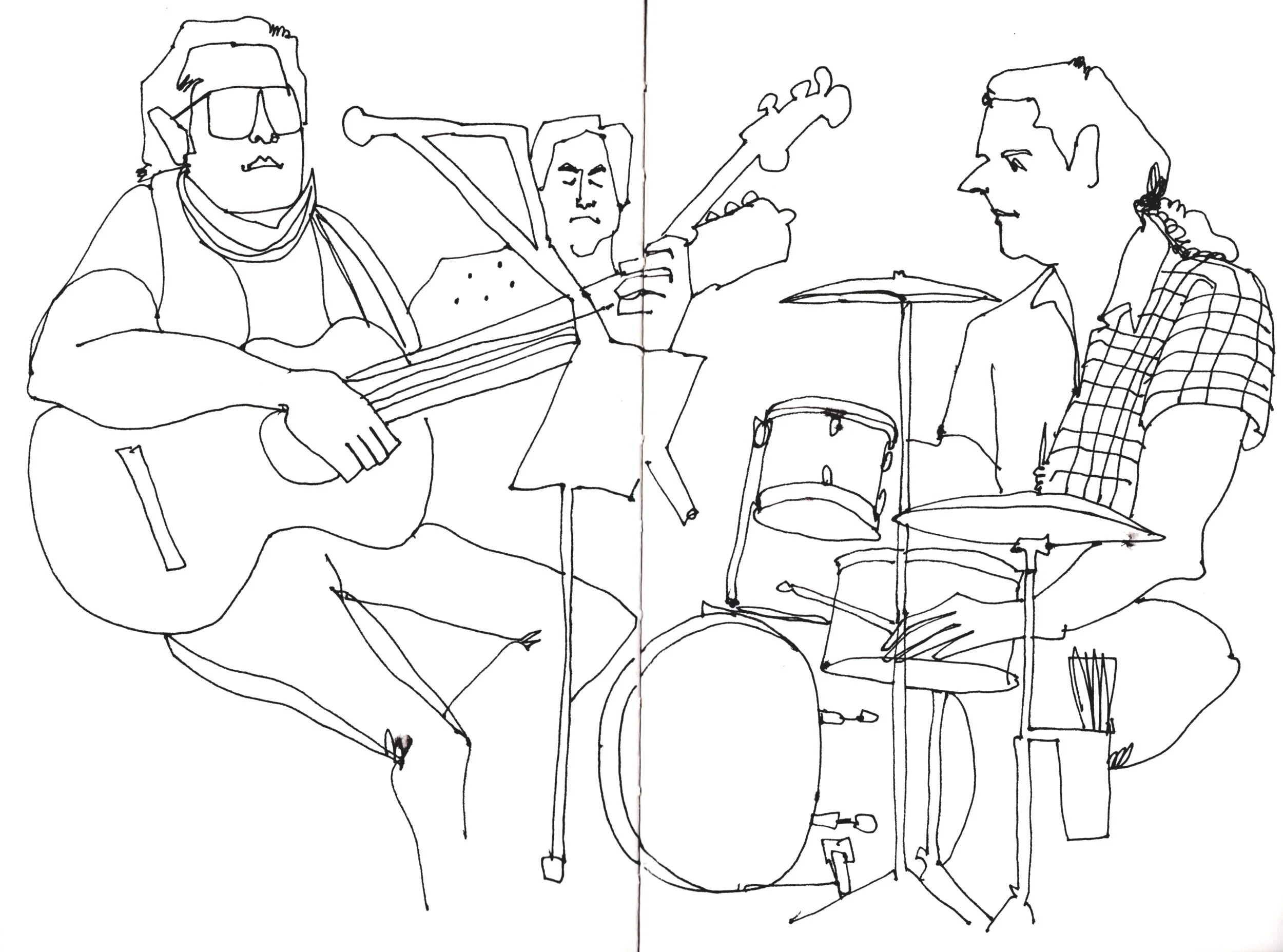 Musicians at The West Side Tennis Club