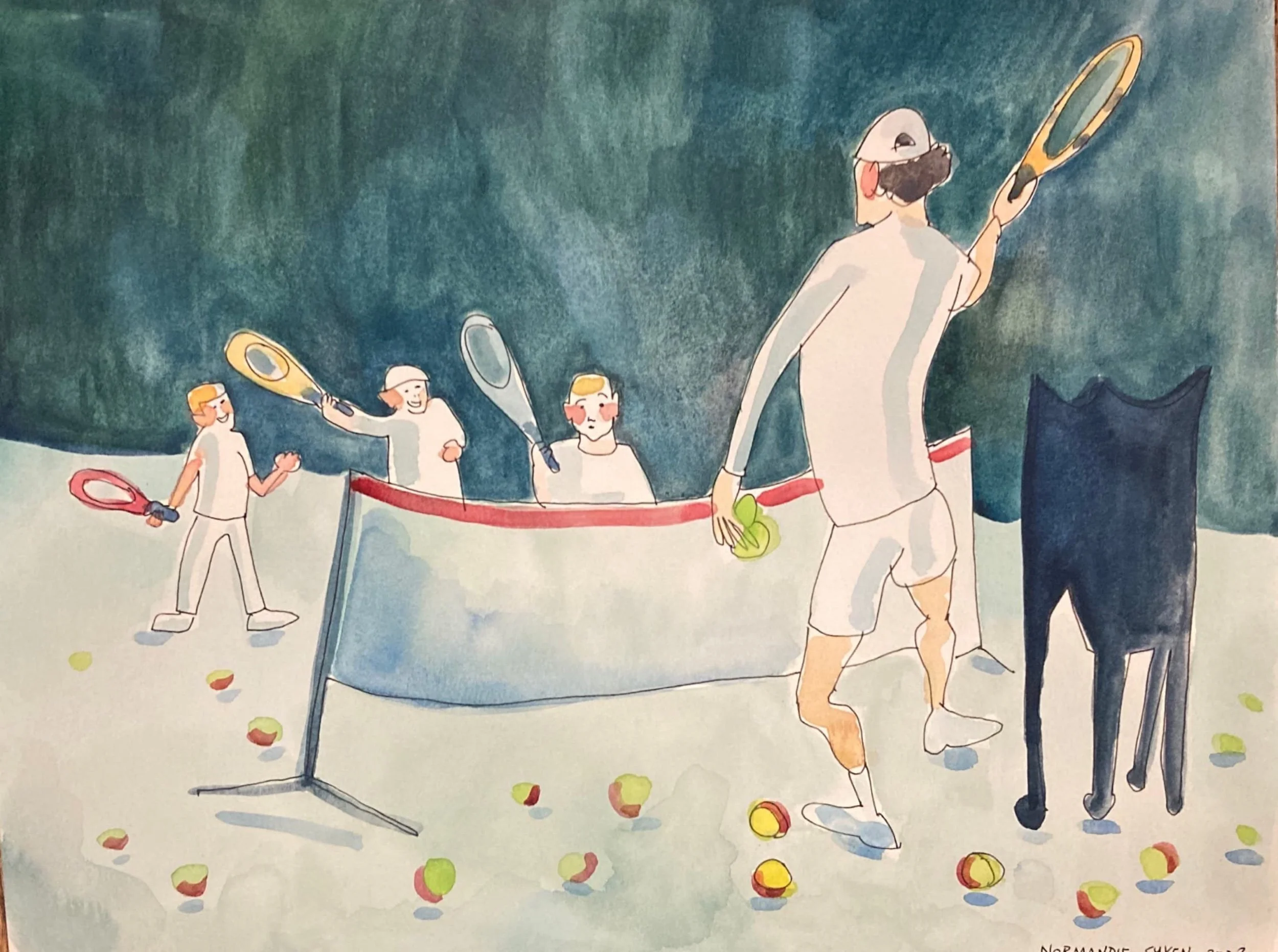 Junior Tennis Lesson