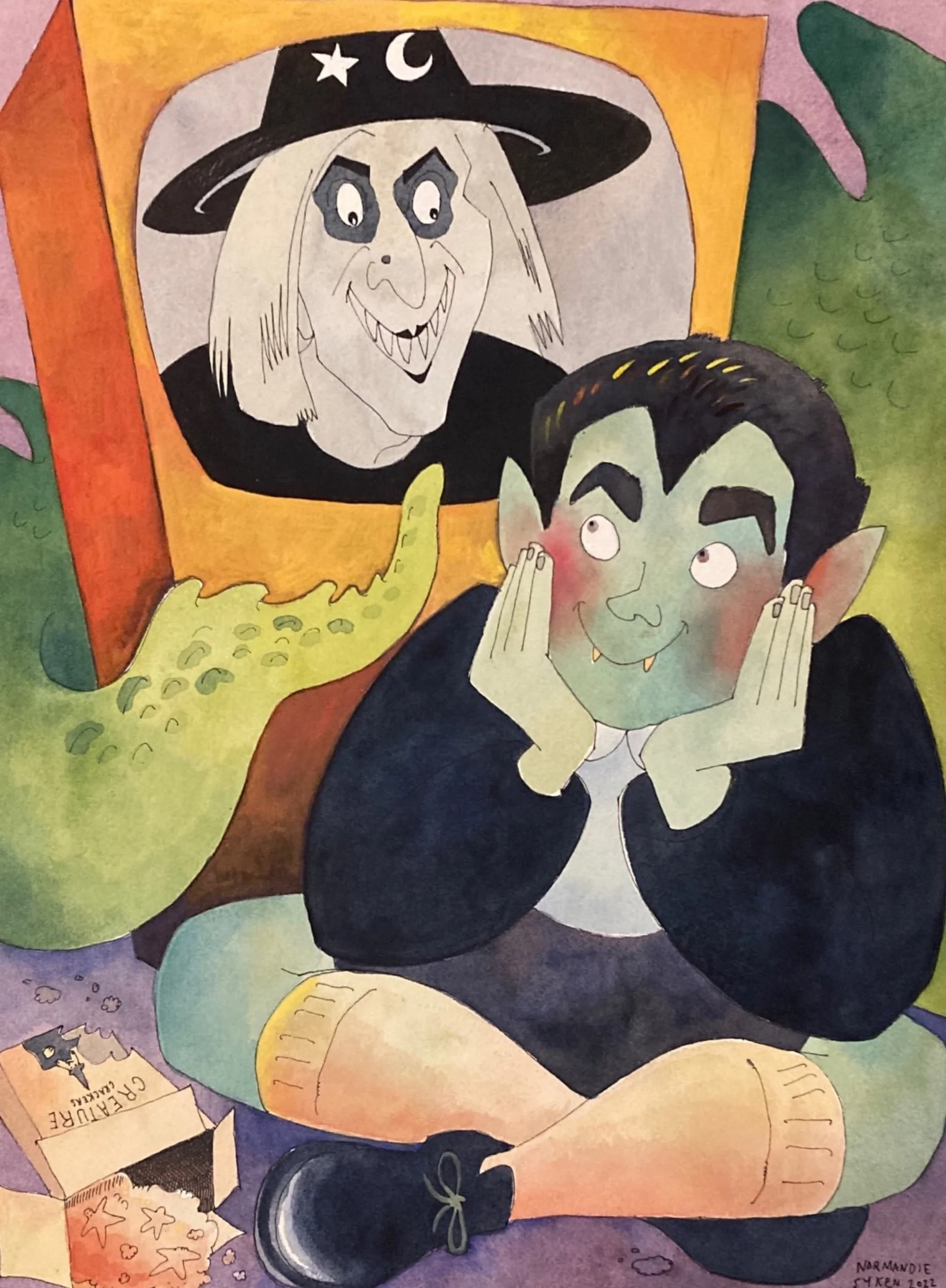 Eddie Munster and Zombo