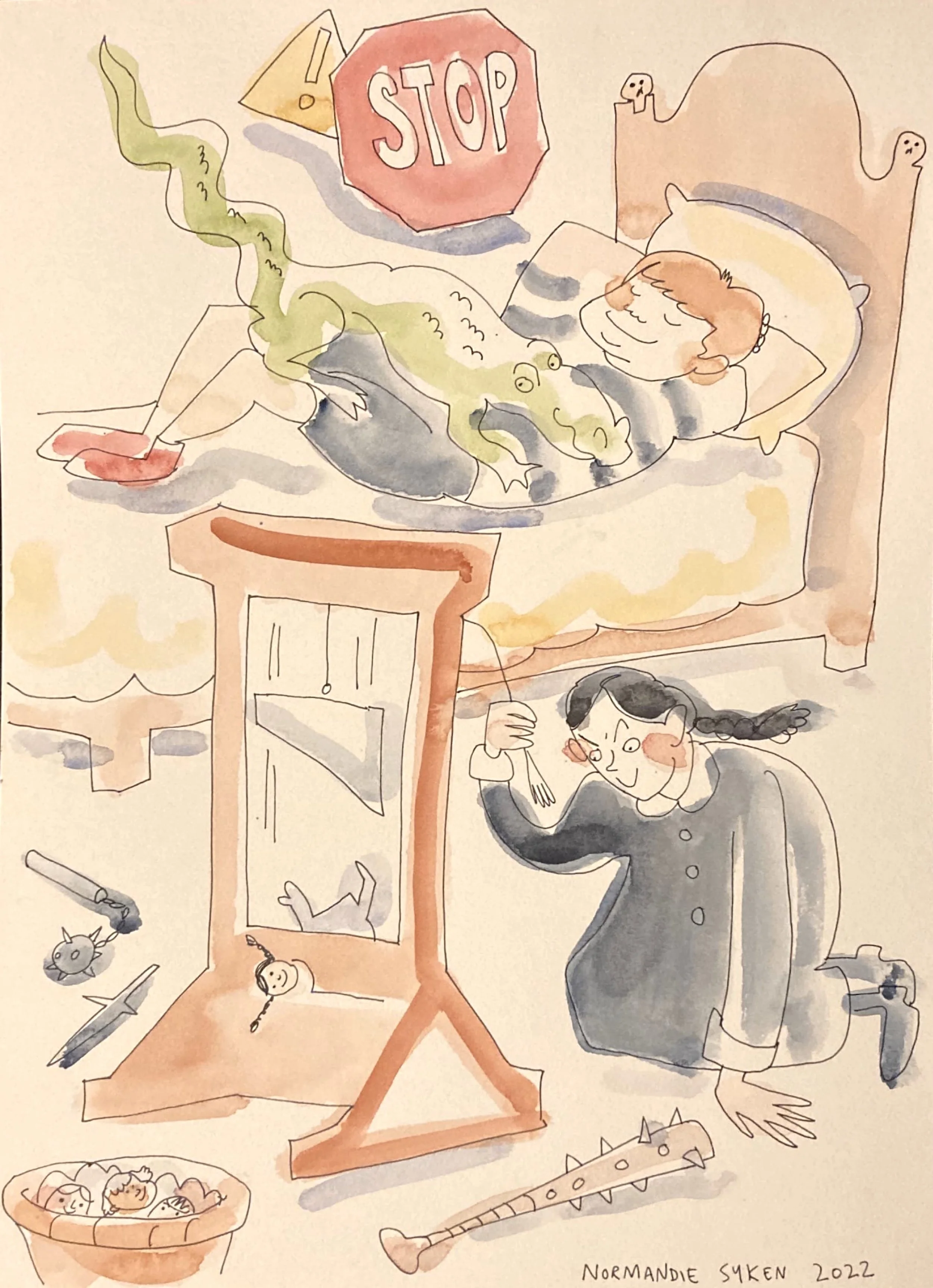 Wednesday and Pugsley