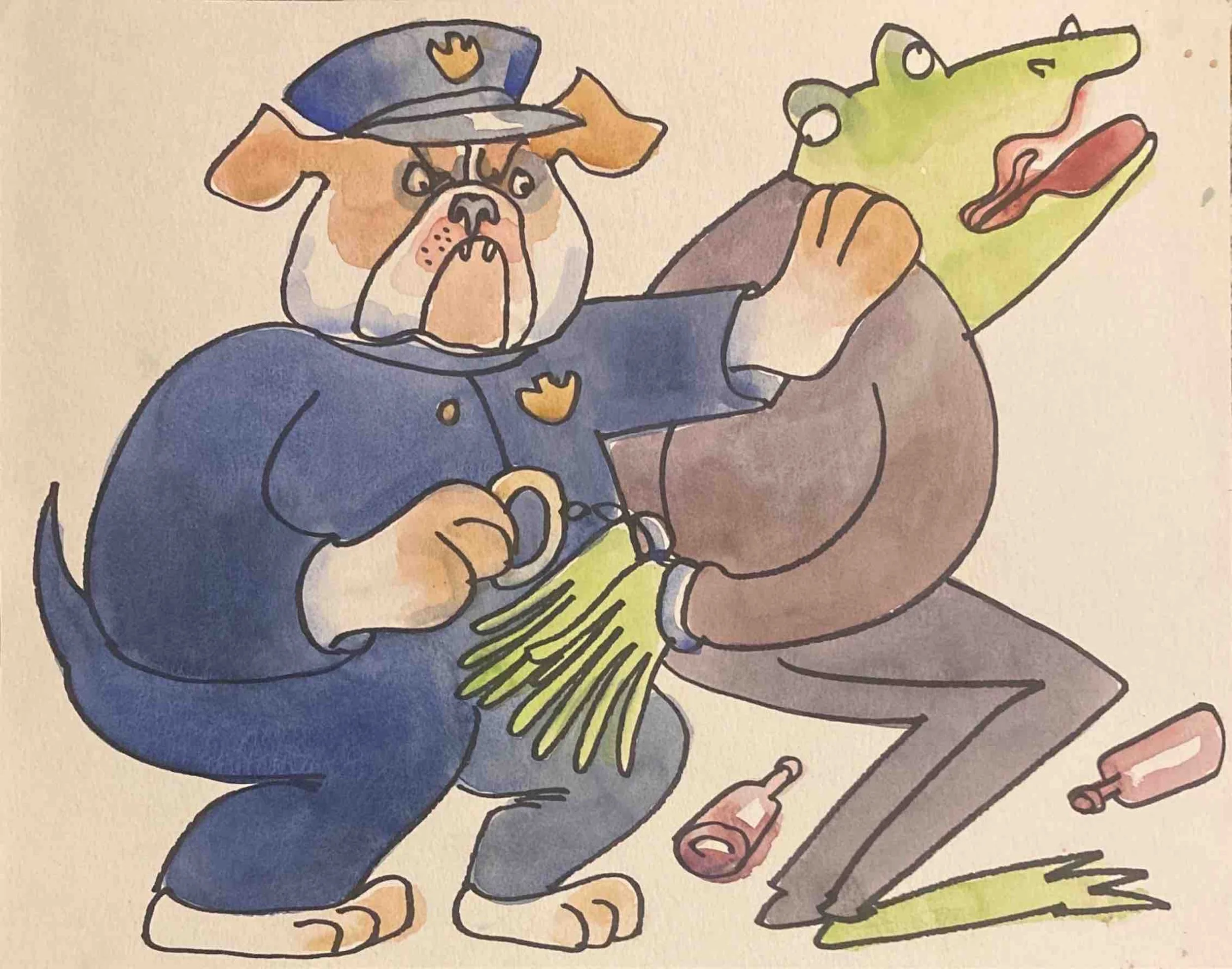 Bulldog Cop