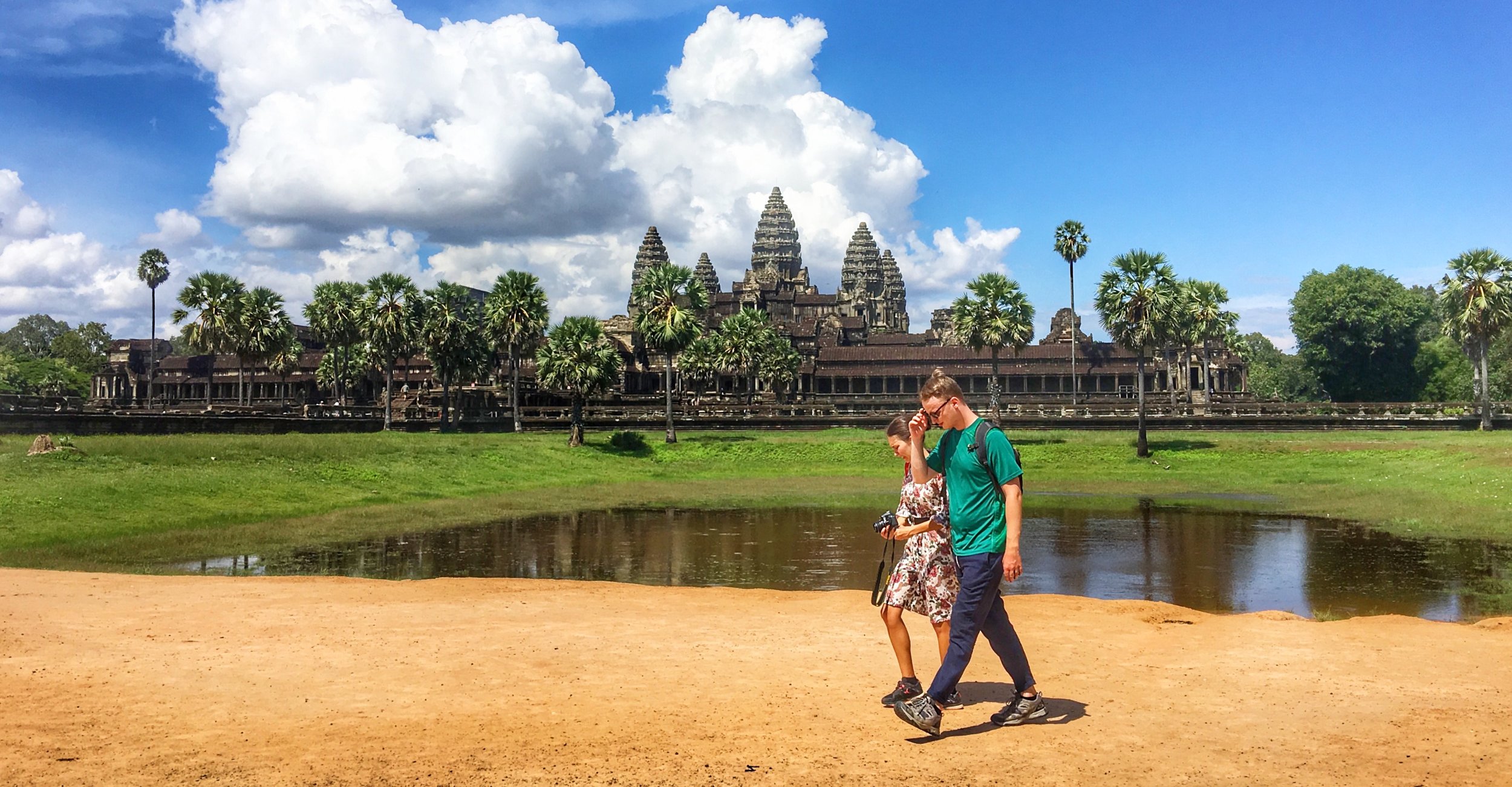   Avoiding crowds  at Angkor Wat   Learn more→  