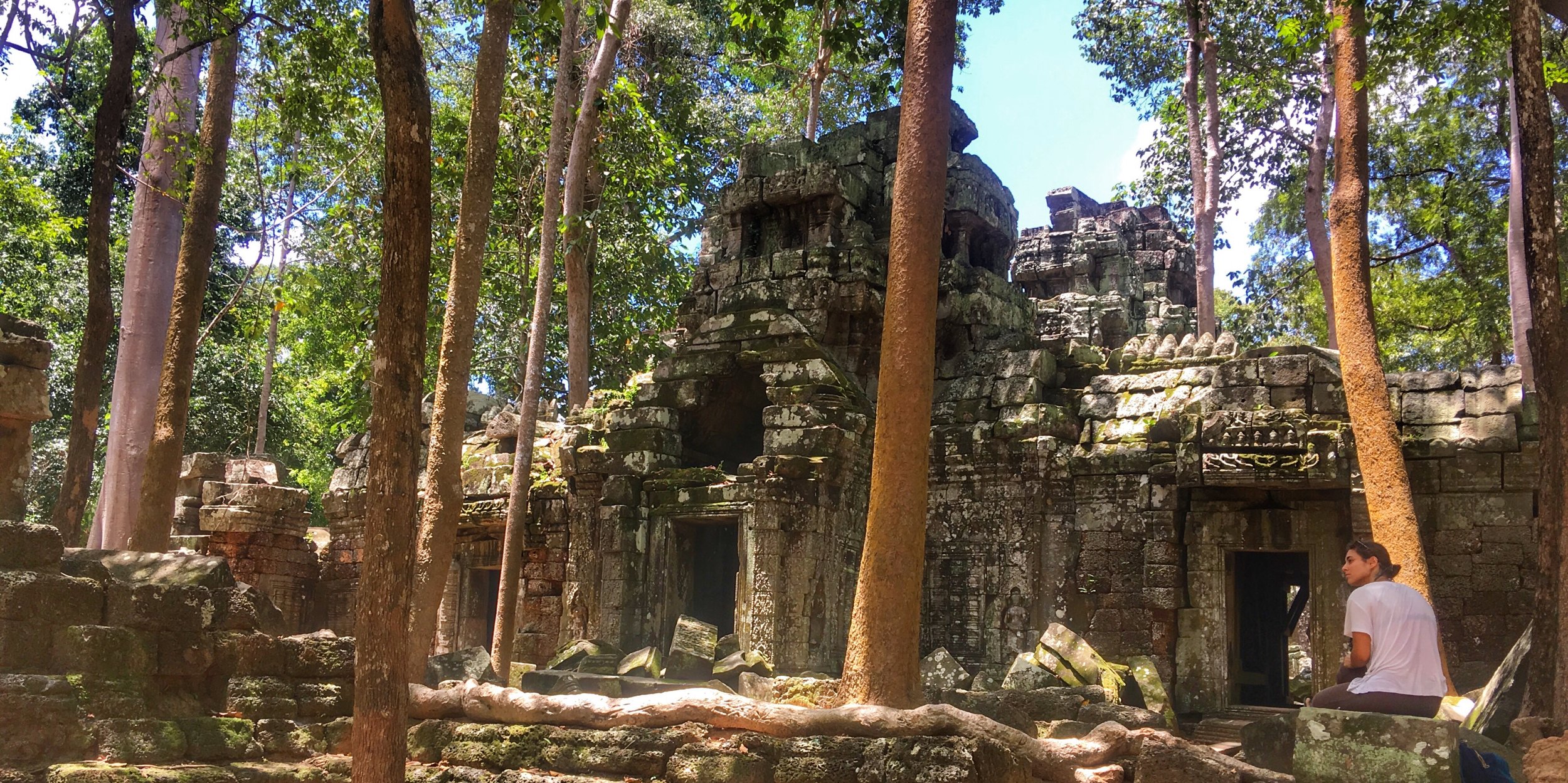  Enjoying temples in the   middle of  jungle    Learn more →  