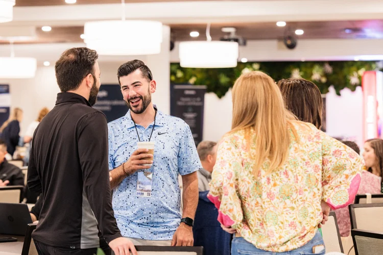 Church leaders connecting at a CSN event