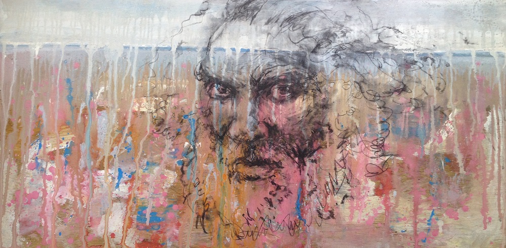 Awakening Spirit. Mixed Media On Board. 60 x 120cm
