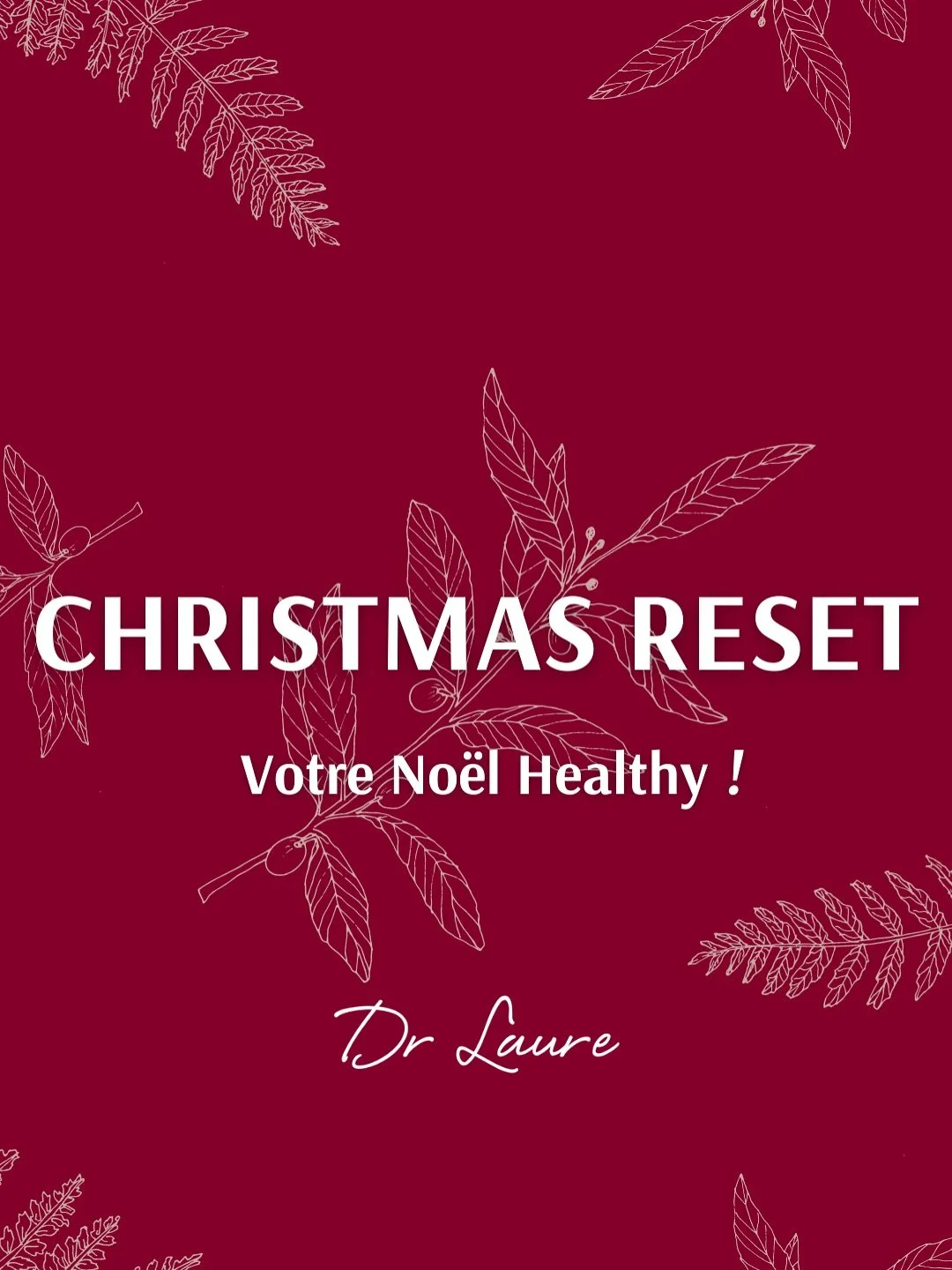 ✨Ne pas prendre 1 gramme en cette saison festive c&rsquo;est possible gr&acirc;ce au mini programme Christmas Reset aussi healthy que gourmand 🥕

💌R&eacute;servez-le en cliquant sur le lien en bio et commencer les festivit&eacute;s des aujourd&rsqu