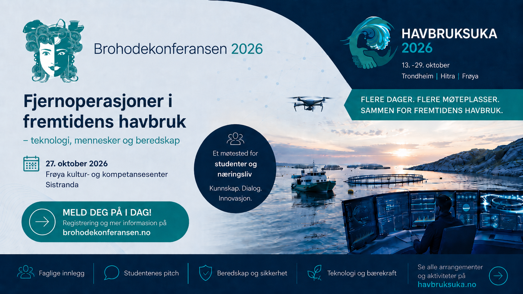 Brohodekonferansen og Havbruksuka 2026