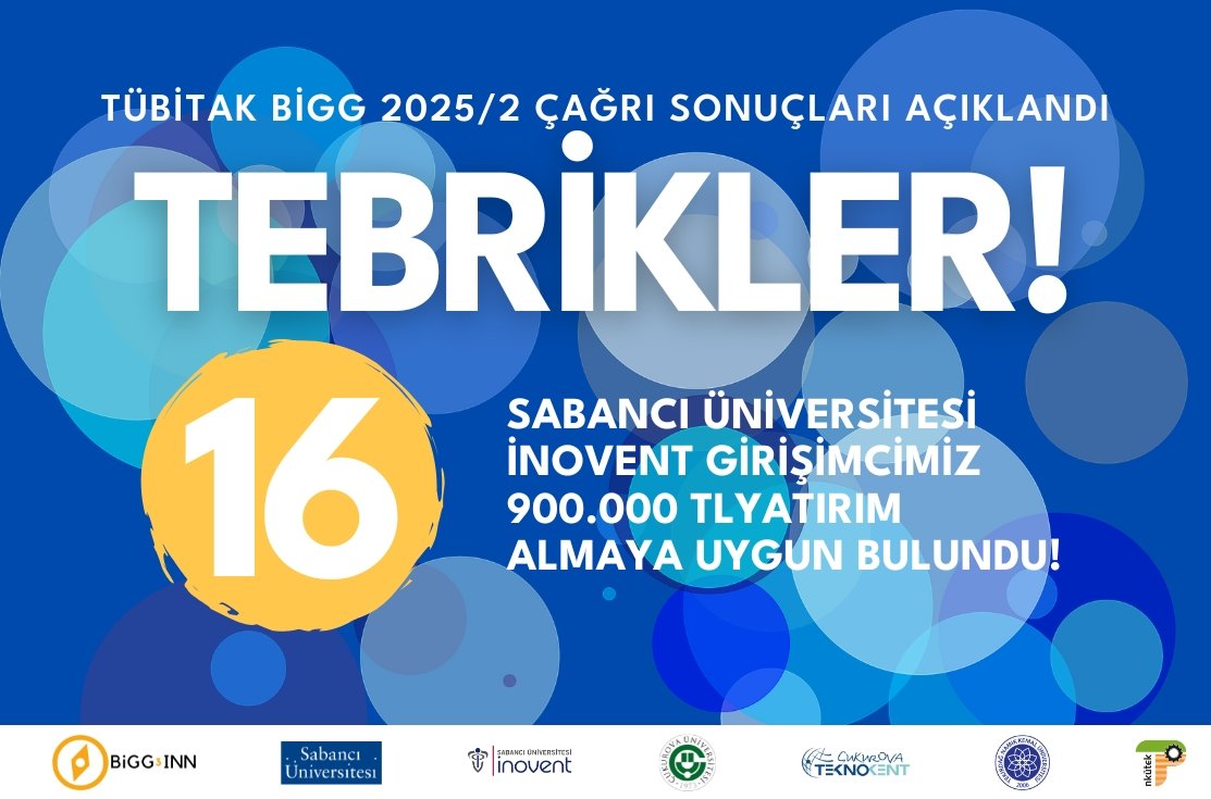 TÜBİTAK BiGG Yatırım 2025/2 sonuçları açıklandı! 16 Girişimimize “Mükemmeliyet Mührü”