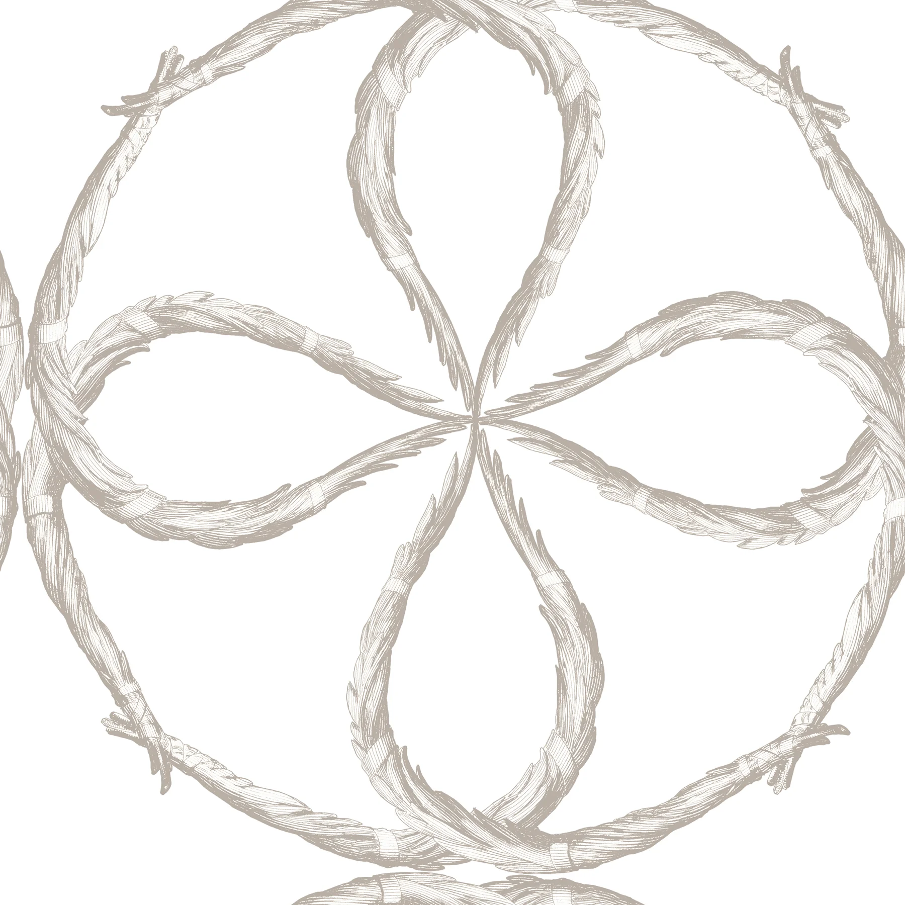 QUATREFOIL - WHITE