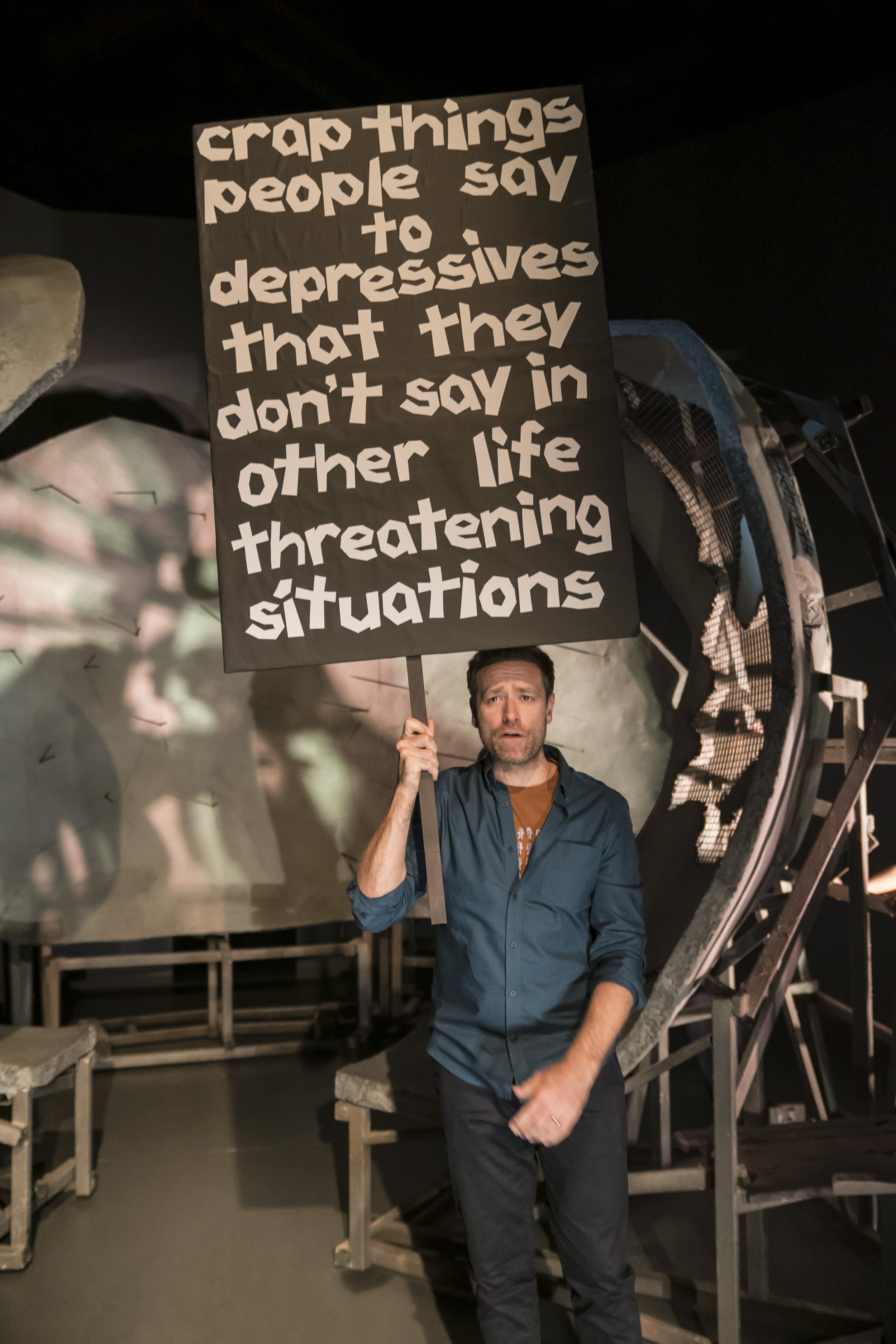 Phil Cheadle in Reasons to Stay Alive. Photo by Johan Persson..jpg