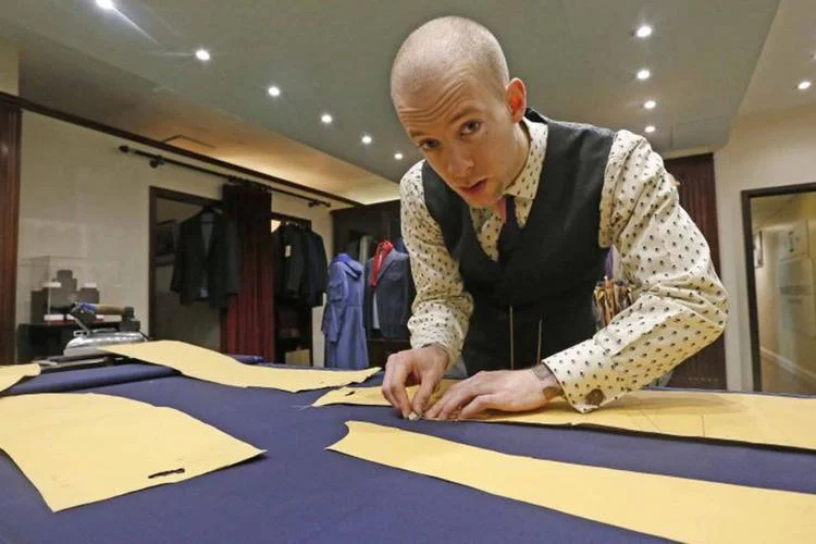Londoner Tanguy Viaud won a place at the Savile Row Academy via The Prince's Trust