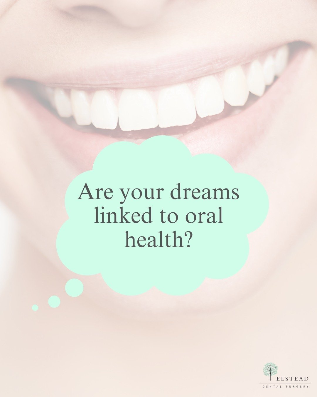 💭 Do your teeth fall out in your dreams? 😅

While these dreams can be unsettling, they're often linked to feelings of anxiety or changes in your life, not your oral heath! 
But hey, just to play it safe, ensure your smile stays in top-notch shape w