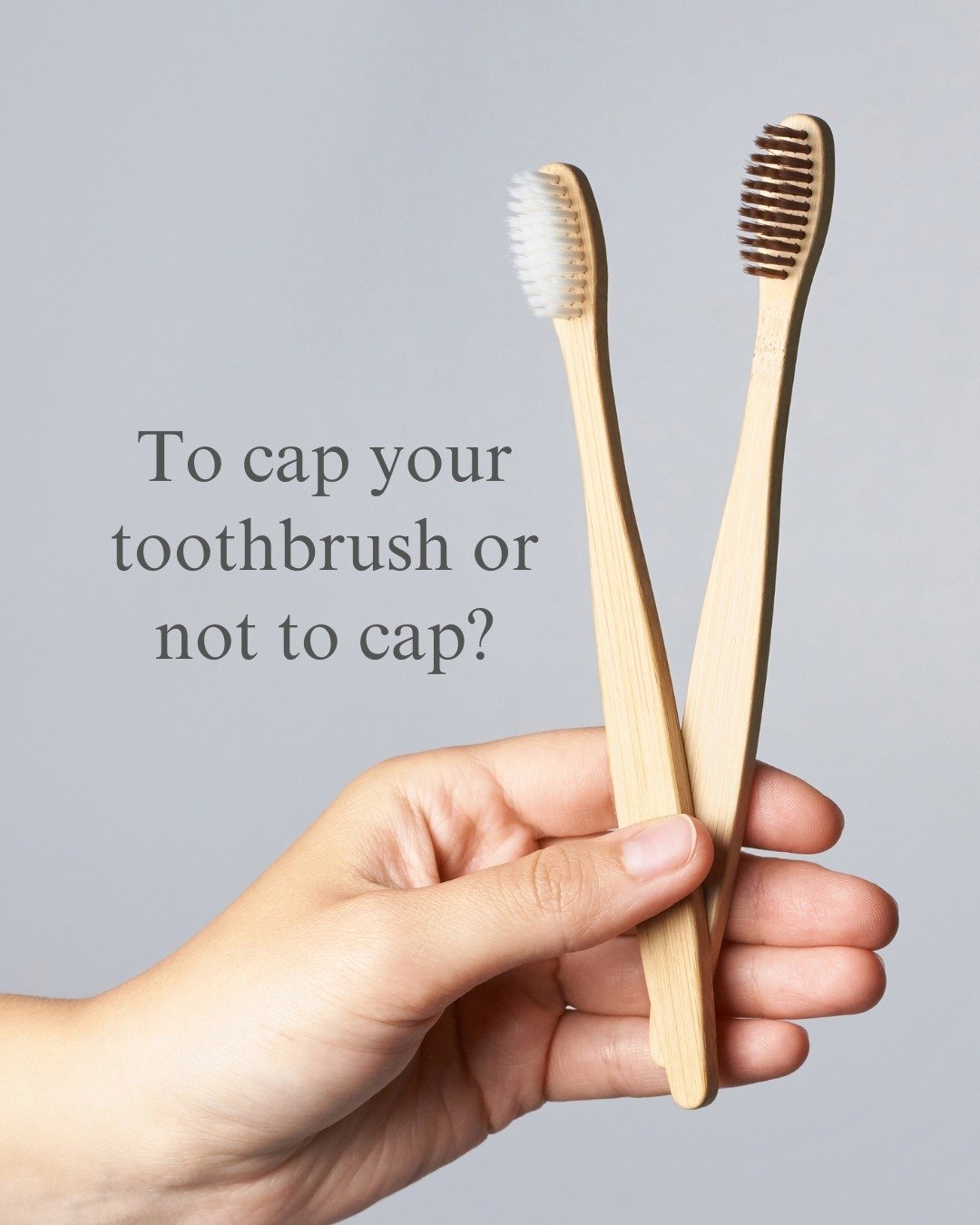🚫🦠 Don't cap that toothbrush! 🦠🚫

Did you know? Putting a cap on your toothbrush can actually create a breeding ground for bacteria, trapping moisture and promoting bacterial growth 😱 

Instead, let your toothbrush air dry upright to keep it cle