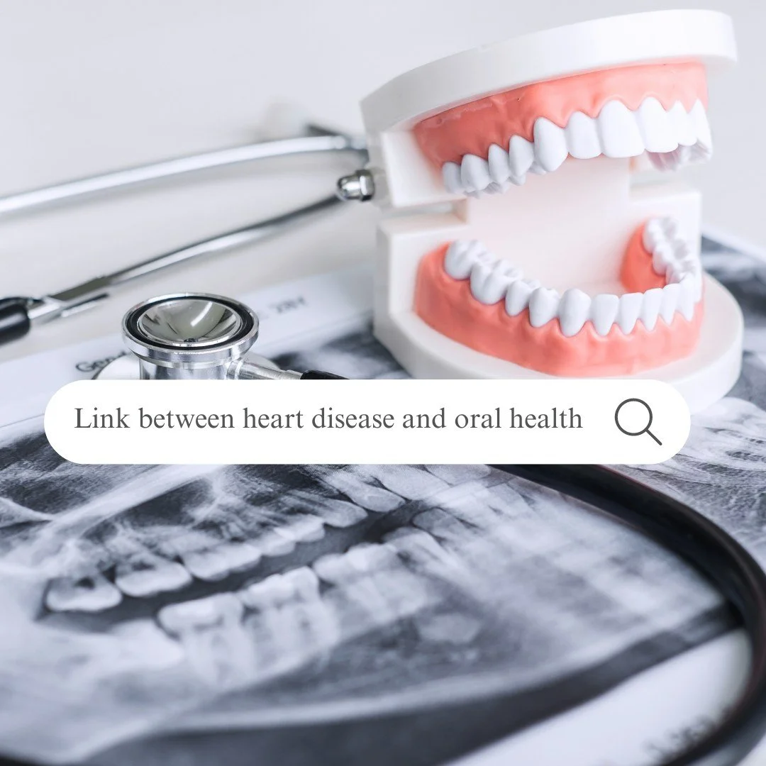 🦷 Your mouth tells more of a story than you might think... Even about your heart.

Gum disease doesn&rsquo;t just affect your smile. Left untreated, it can increase the risk of heart problems, as bacteria from plaque can travel through the bloodstre