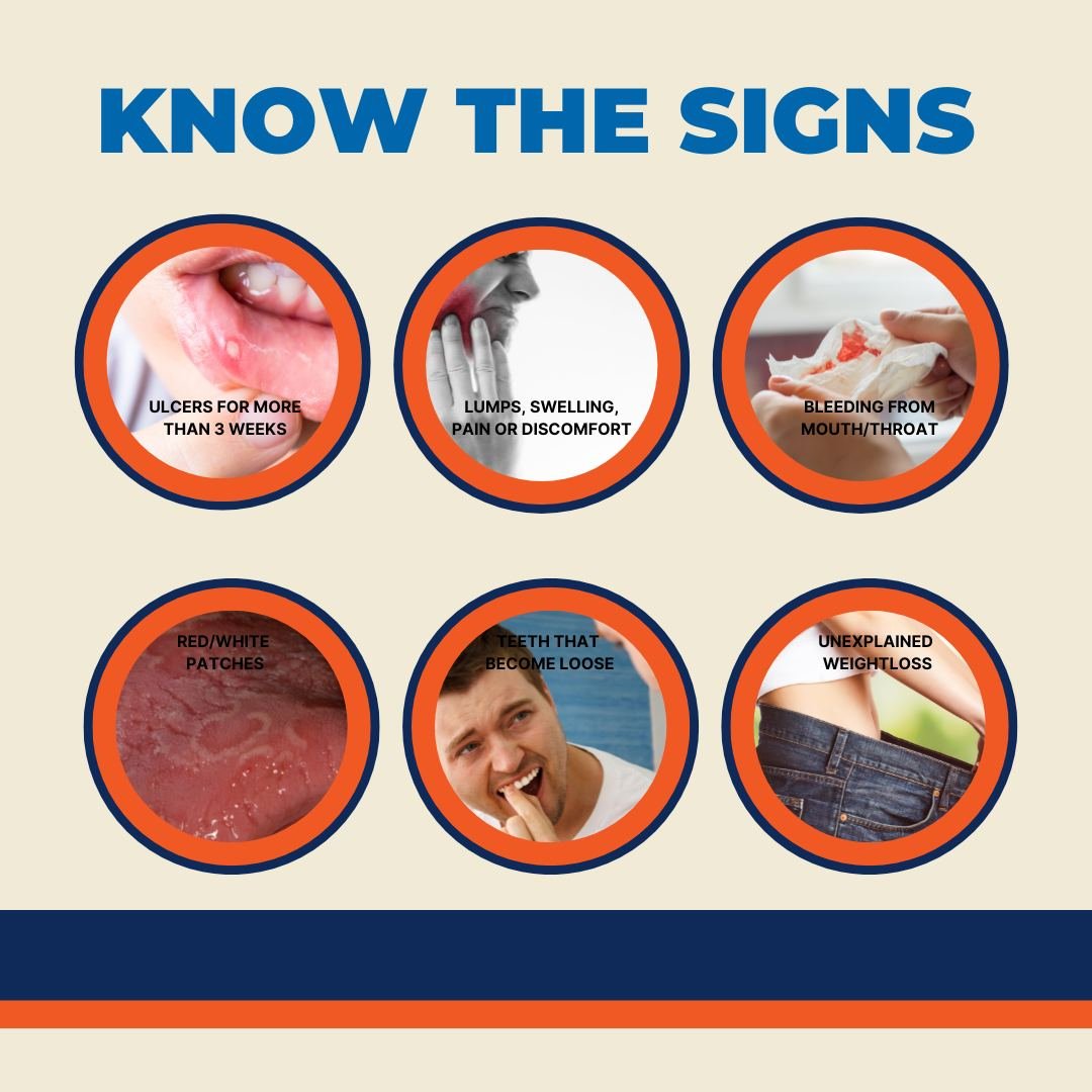 💙 Mouth Cancer Awareness Month! 💙
This month, we&rsquo;ll be sharing important facts and tips to help you spot the symptoms of mouth cancer. 

Early detection can make a significant difference in treatment outcomes.
Regular dental check-ups are vit