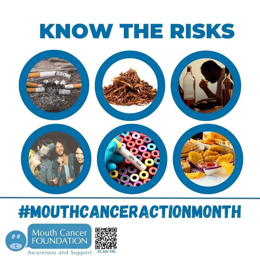 During your regular dental check ups, we not only ensure your teeth are in great shape, but we also check for early signs of mouth cancer, like sores that don&rsquo;t heal, lumps, and any unusual changes in your mouth. 

Keeping up with routine exami