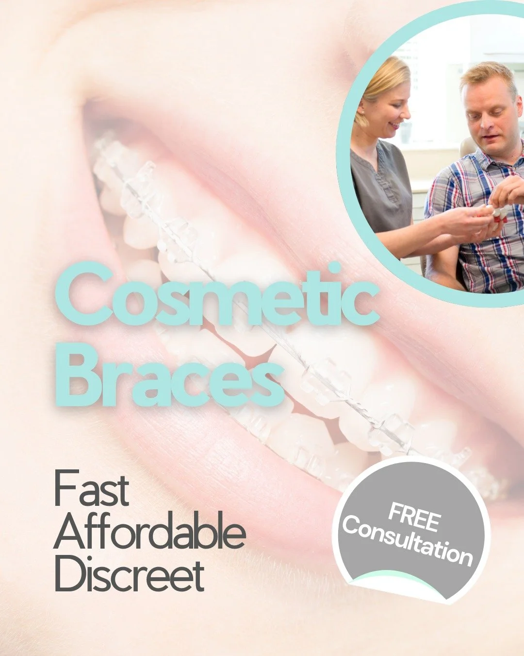 ✨ Dreaming of a straighter smile? ✨
Your journey starts with a FREE cosmetic braces consultation 🦷💫

No pressure. Just expert advice and a plan made around you 🤍