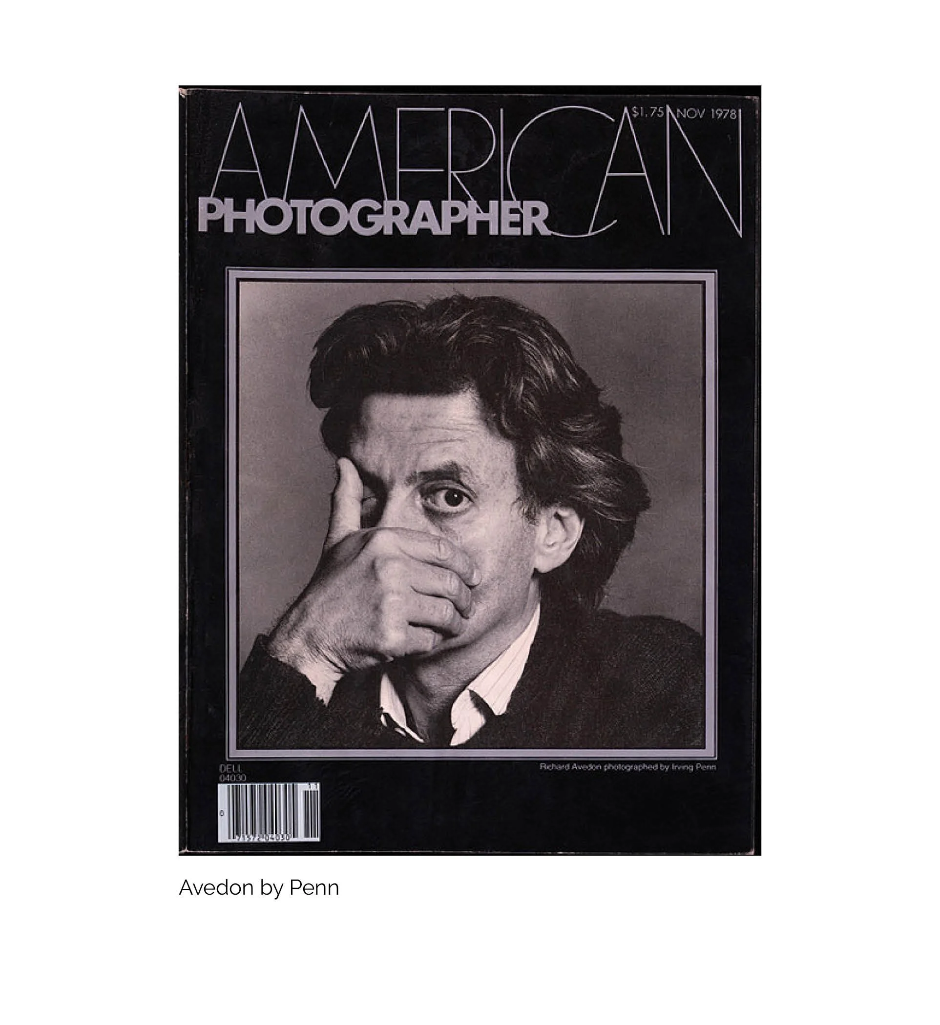 Photo of Richard Avedon by Irving Penn