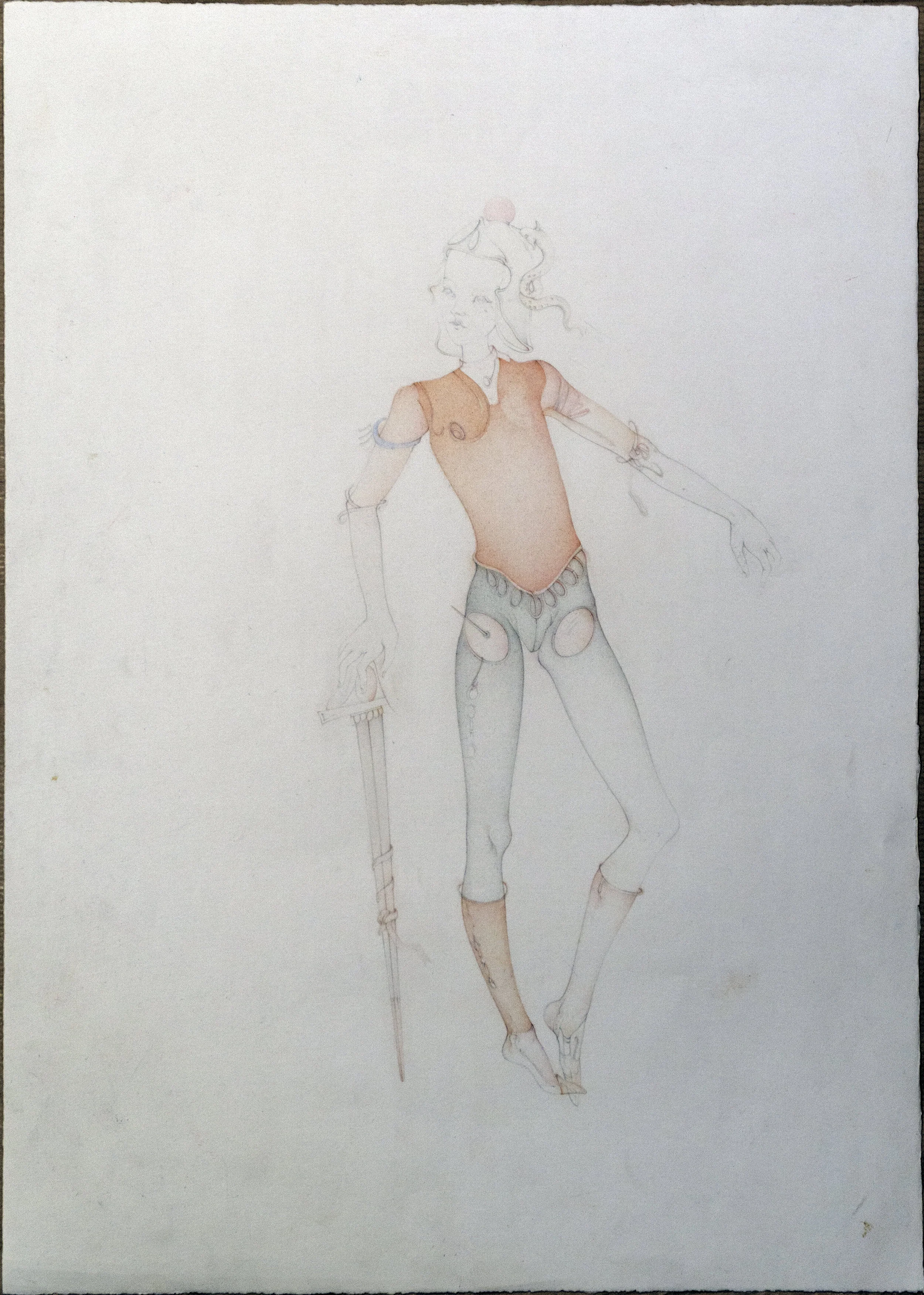 Christiana Soulou, Child Playing Roman Soldier, (2019)