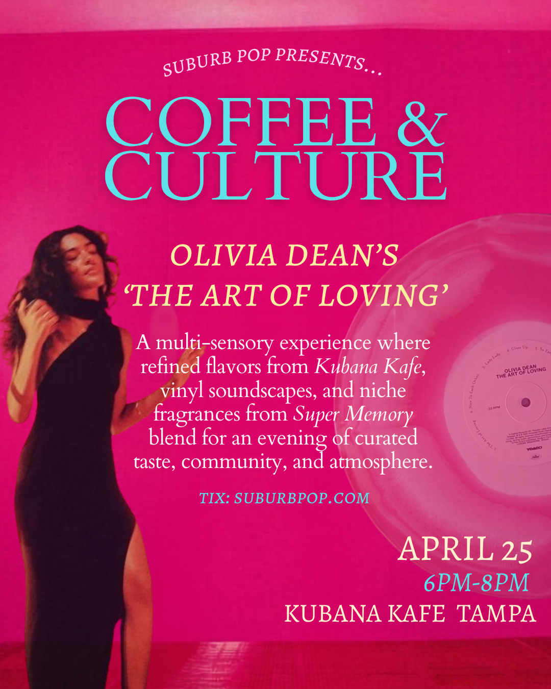 Coffee & Culture Vinyl Sessions - The Art of Loving (Olivia Dean)