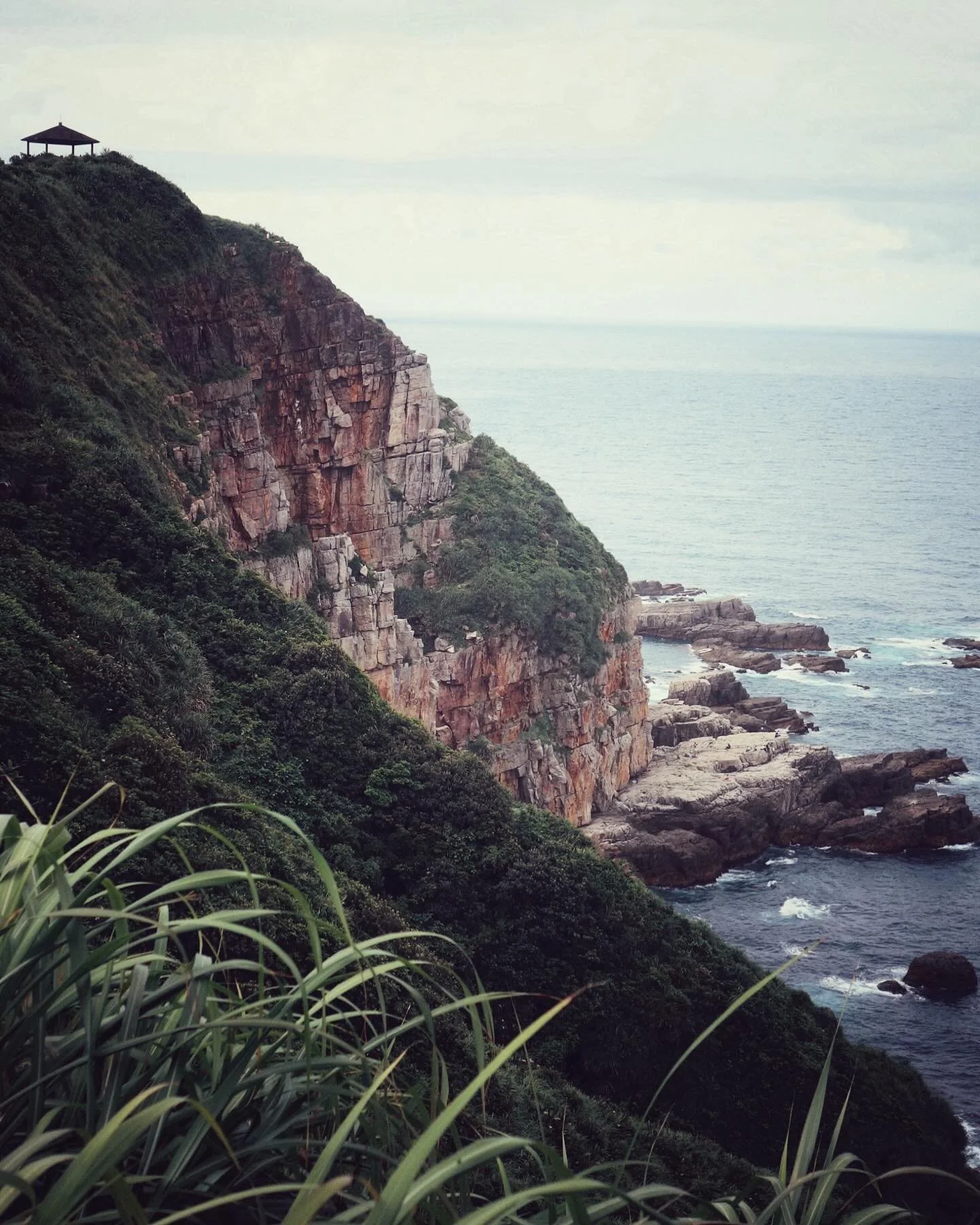 They call this &ldquo;Dragon Caves.&rdquo; It&rsquo;s where people come from all over the island to cliff jump, which was my plan today, but the waves were crashing back a bit too hard and I promised more than one student to come back in one piece. N